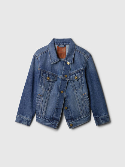 Mavi Gap × Cult Gaia Asimetrik Denim Ceket