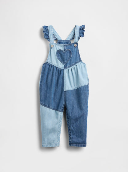 Mavi Two-tone Denim Heart Tulum