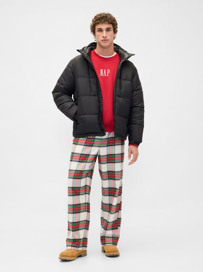 Kırmızı Vintagesoft Nap Logo Sweatshirt
