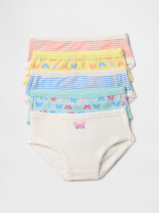 Çok Renkli Bikini Briefs Külot (5'li)