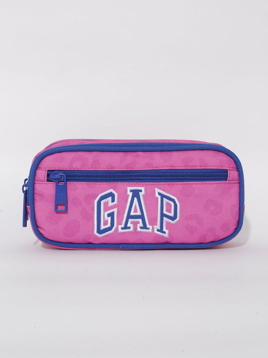 Pembe Gap Logo 3 Bölmeli Kalem Kutusu