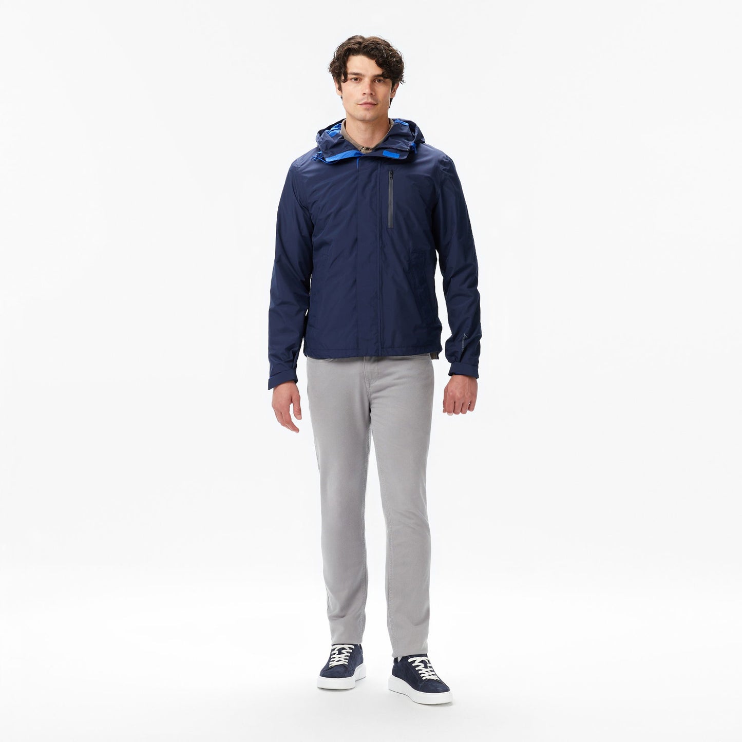 Nautica Erkek Lacivert Regular Fit Rain Breaker Yağmurluk