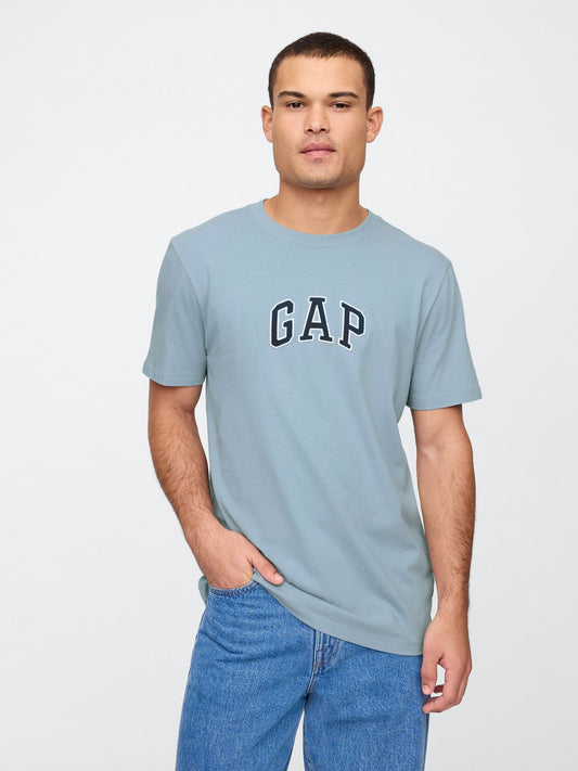 Açık Mavi Gap Logo T-Shirt