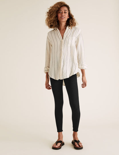 Yüksek Bel Jegging Jean Pantolon