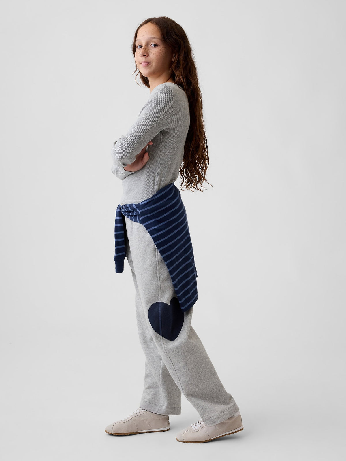 Gri Vintagesoft Relaxed Barrel Eşofman Altı
