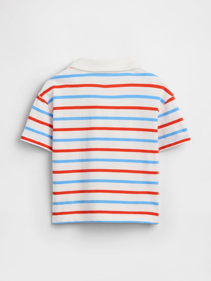 Beyaz Brannan Bear Polo T-shirt