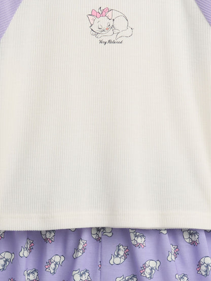 Lila Gap × Disney Pijama Takımı