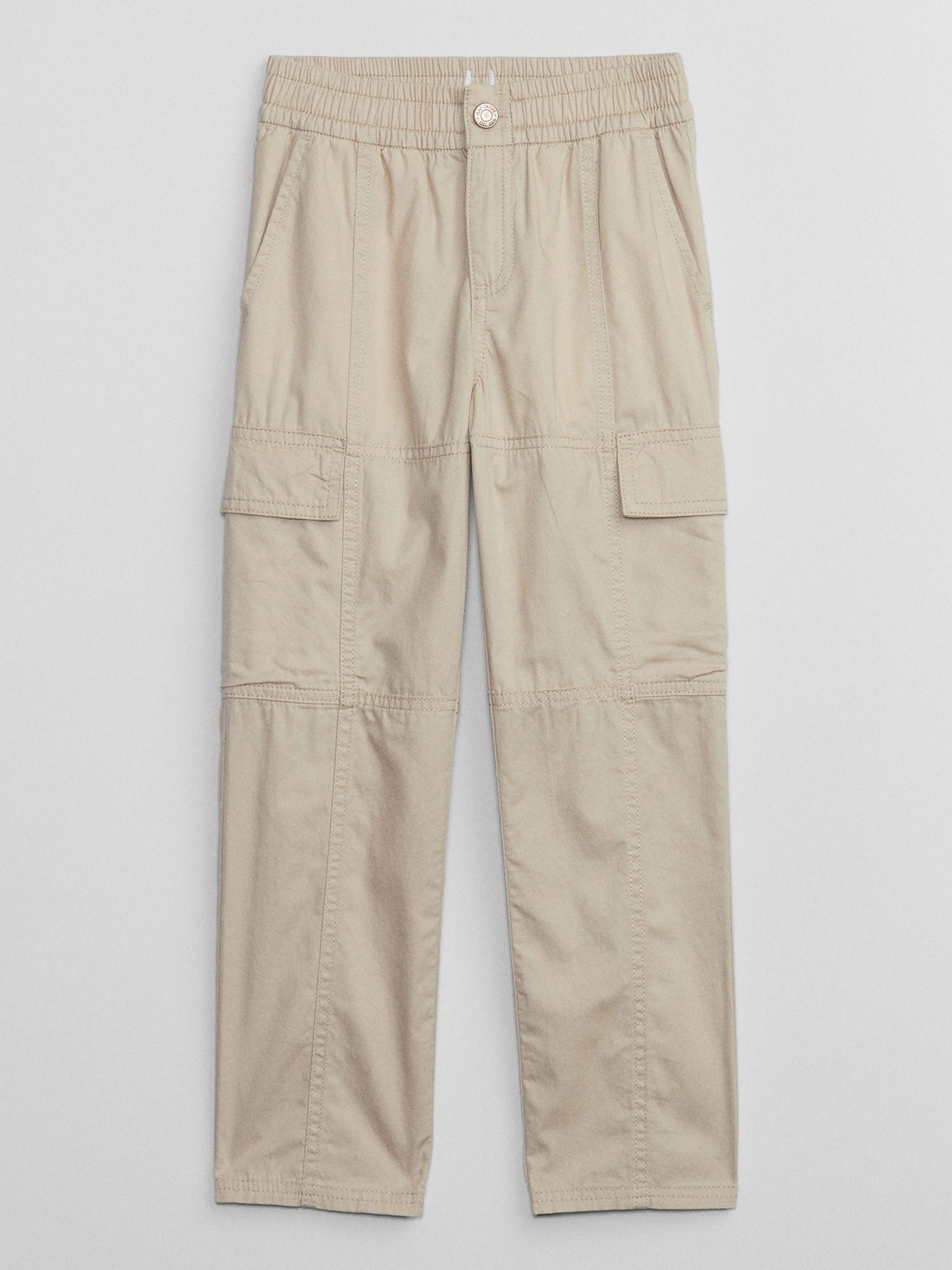 Bej Twill Kargo Washwell™ Pantolon