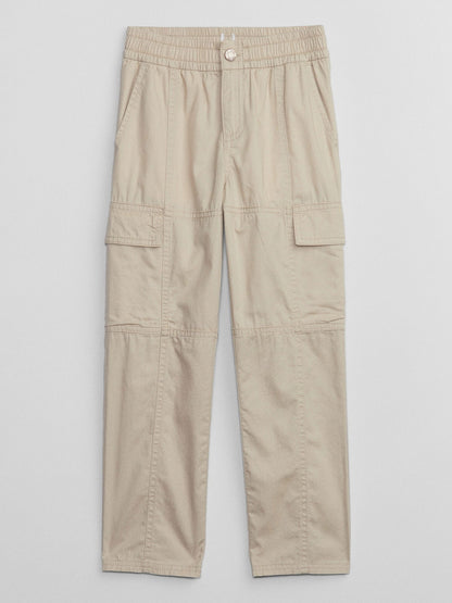 Bej Twill Kargo Washwell™ Pantolon