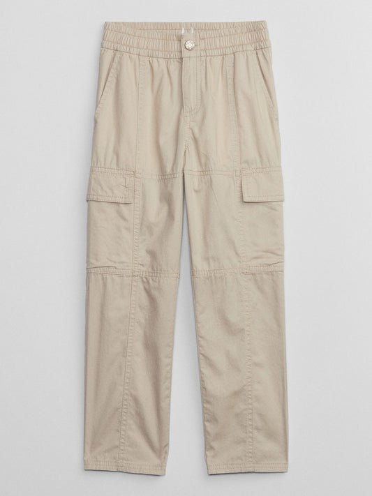 Bej Twill Kargo Washwell™ Pantolon
