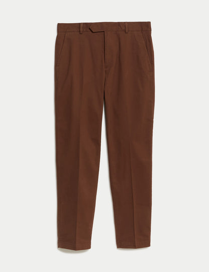 Tapered Fit Italian Chino Pantolon