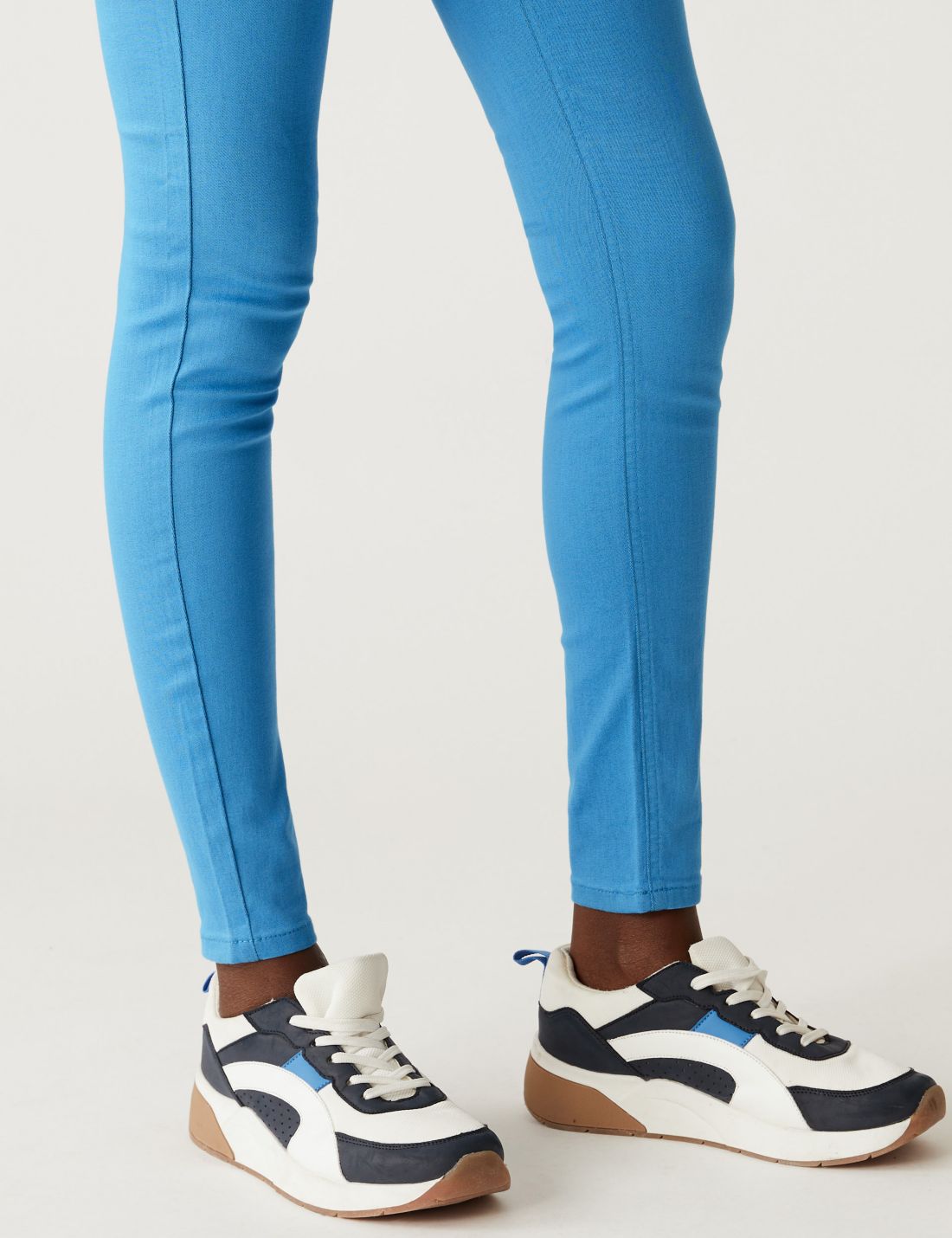 Yüksek Bel Jegging Jean Pantolon