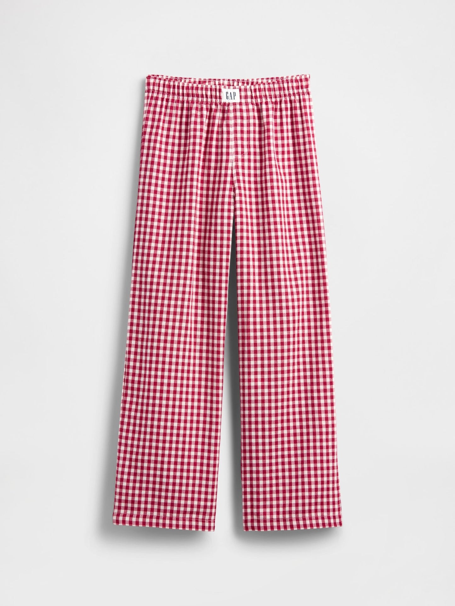 Kırmızı Kids Geri Dönüştürülmüş Flannel Pj Pantolon