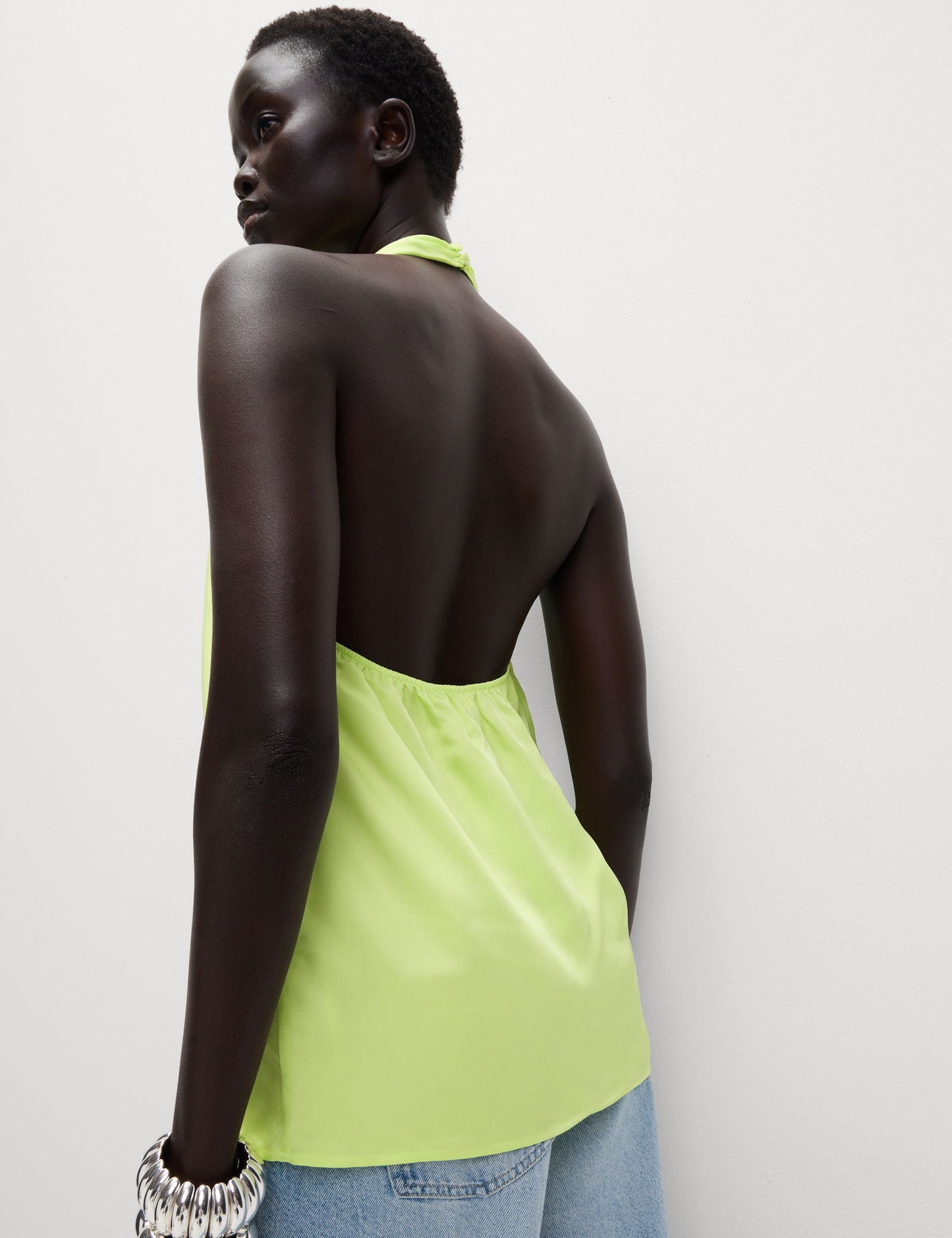 Edit Halter Yaka Bluz