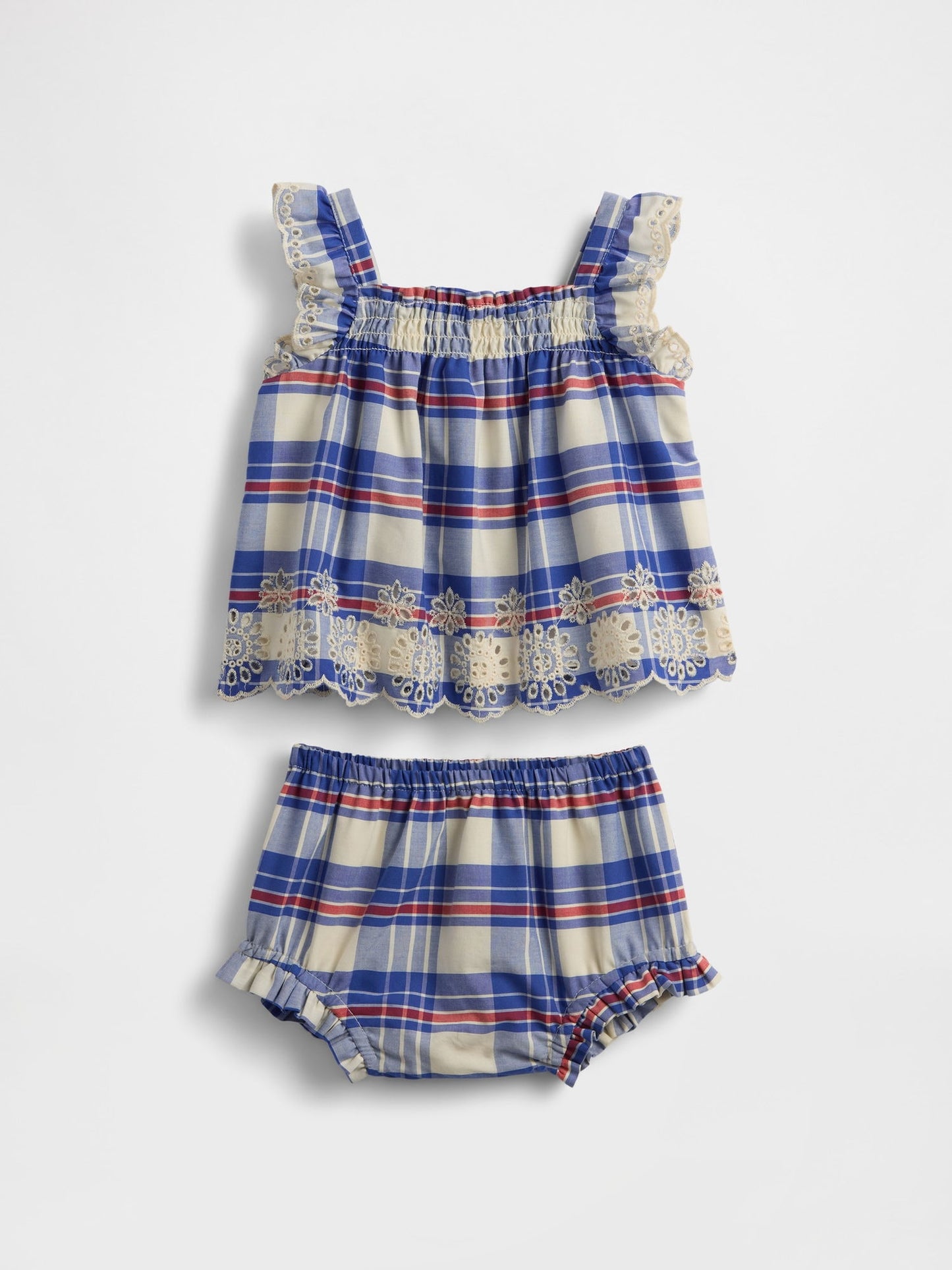 Çok Renkli Baby Poplin Gözleme Kenar Outfit Set