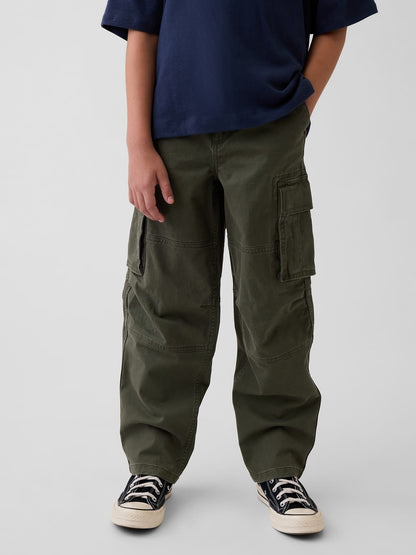 Haki Loose Kargo Pantolon