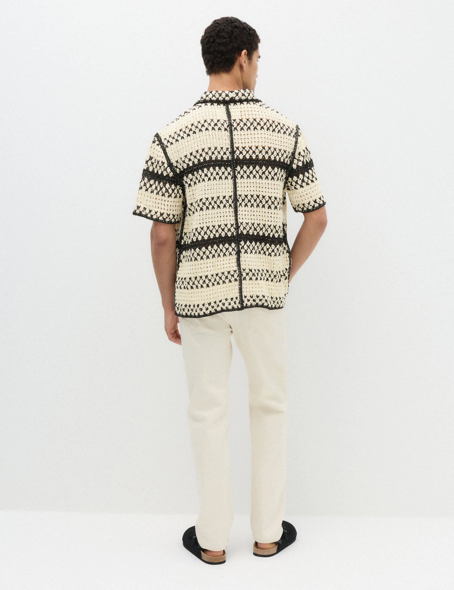 Relaxed Fit Triko Polo Yaka Üst