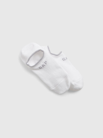 Beyaz Gap Logo Ankle Çorap Seti (2'li)