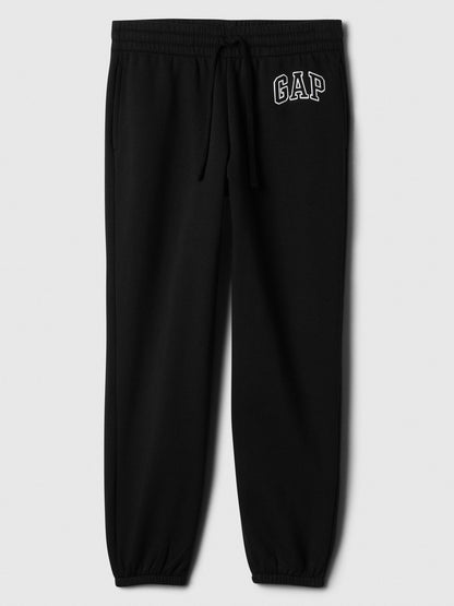 Siyah Gap Logo Jogger Fleece Eşofman Altı