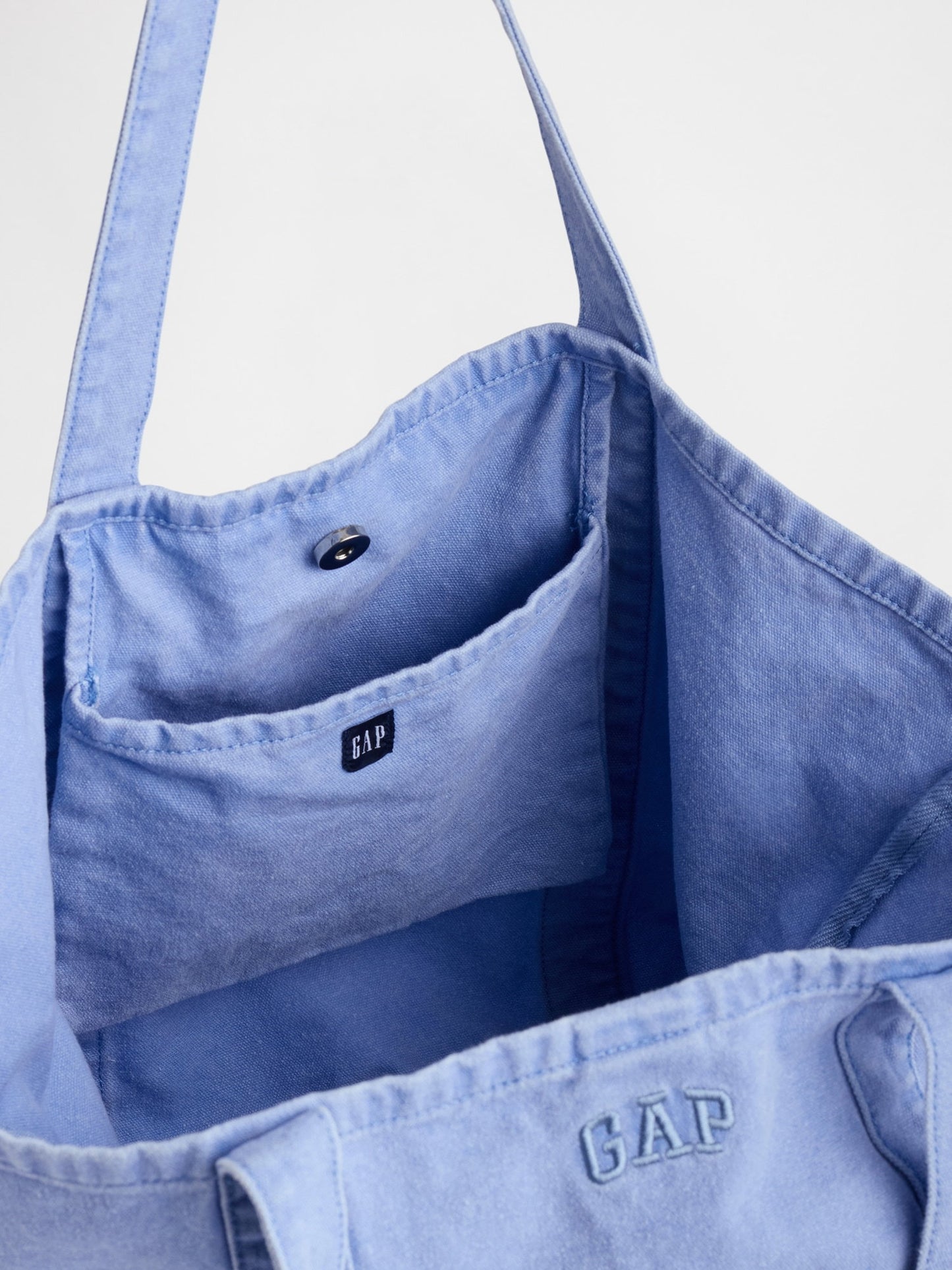 Açık Mavi Gap Logo Tote Çanta