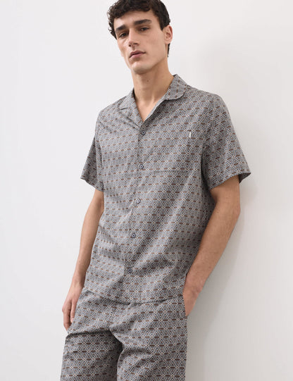 Desenli Pijama Üstü