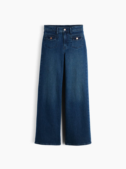 Mavi High Rise Stride Wide-leg Jean Pantolon
