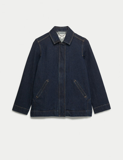Denim Trucker Ceket