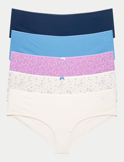 5'li Cotton Lycra® Short Külot Seti