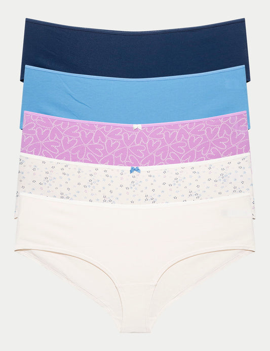 5'li Cotton Lycra® Short Külot Seti