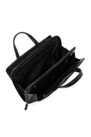 Erkek Siyah Deri Laptop Çantası