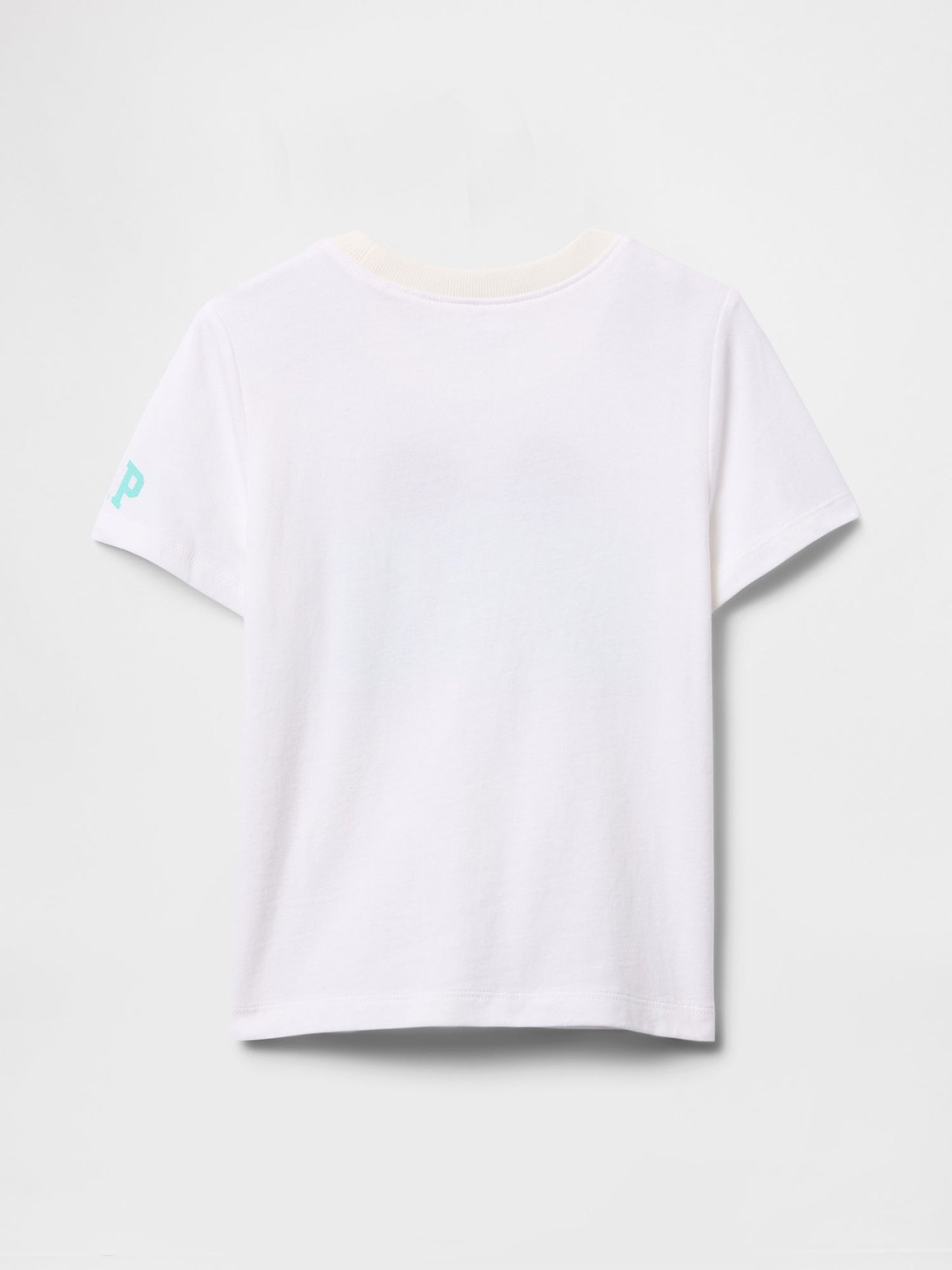 Beyaz Disney Lil' Bro Grafik T-shirt