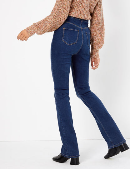 Wide Leg Jean Pantolon