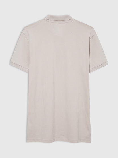 Açık Mavi Gap Logo Piqué Polo Yaka T-shirt