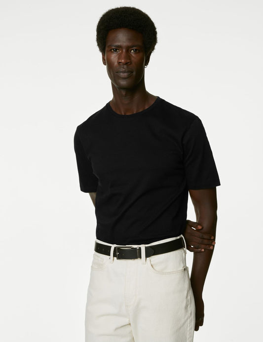 Pure Supima® Slim Fit Premium Pamuklu T-shirt