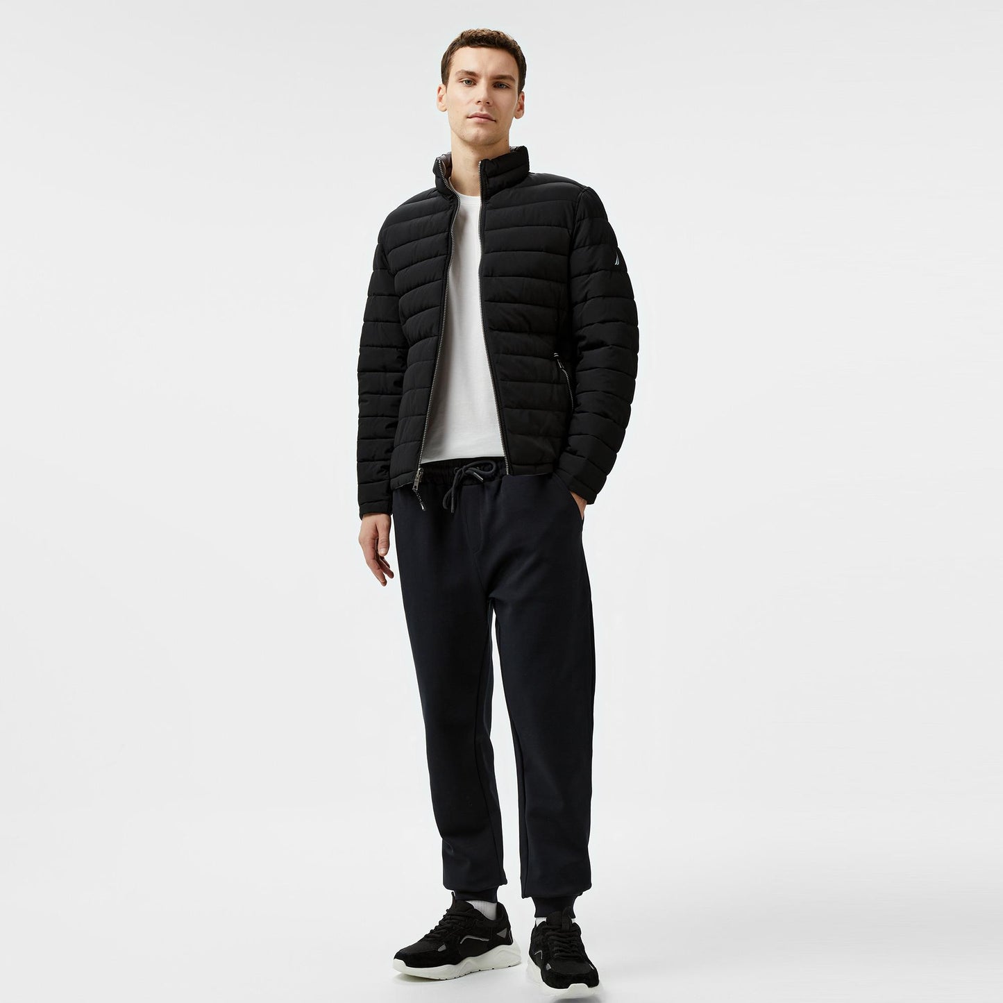 Nautica Erkek Siyah & Gri Mont