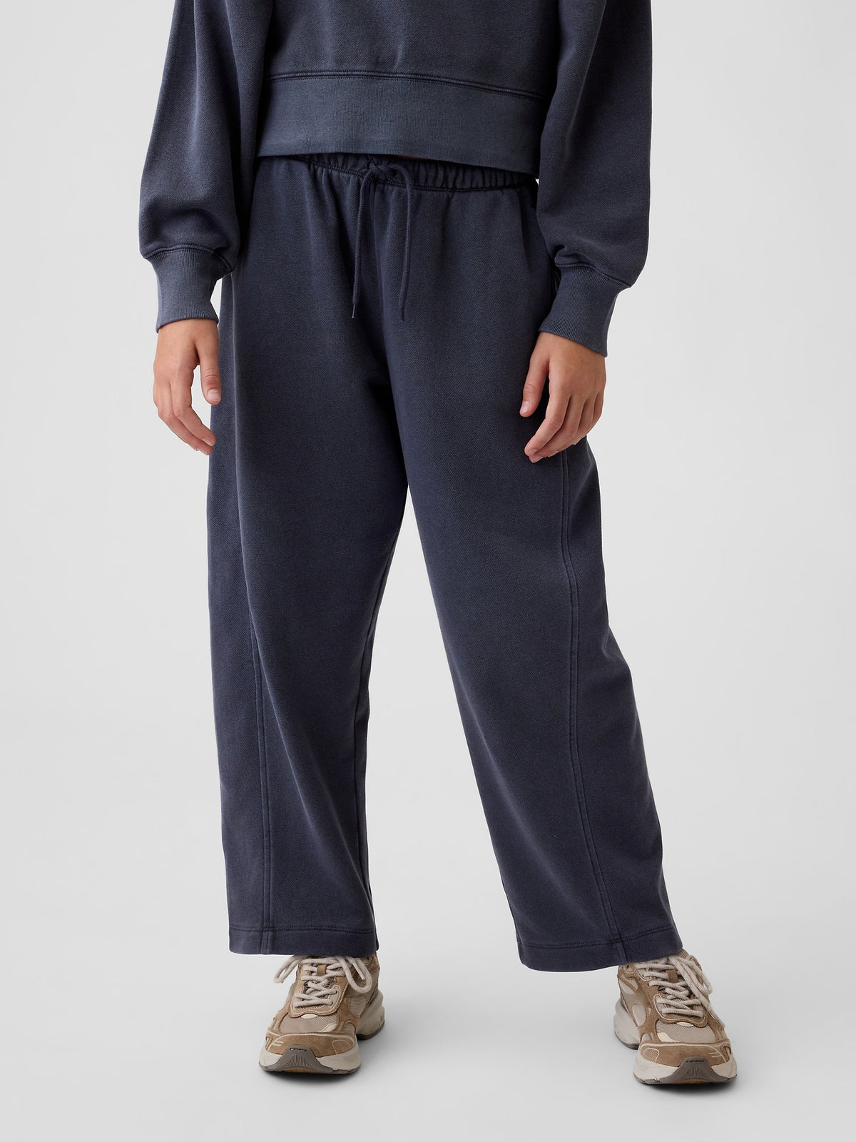 Koyu Gri Vintagesoft Relaxed Barrel Pantolon