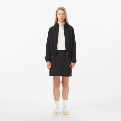 Lacoste Kadın Fermuarlı Siyah Gömlek