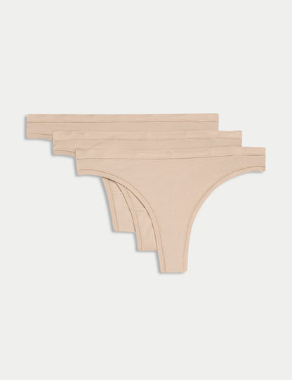 3'lü Flexifit™ Modal Tanga