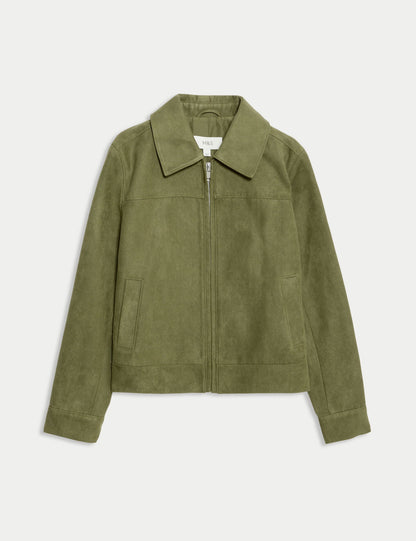 Süet Harrington Ceket