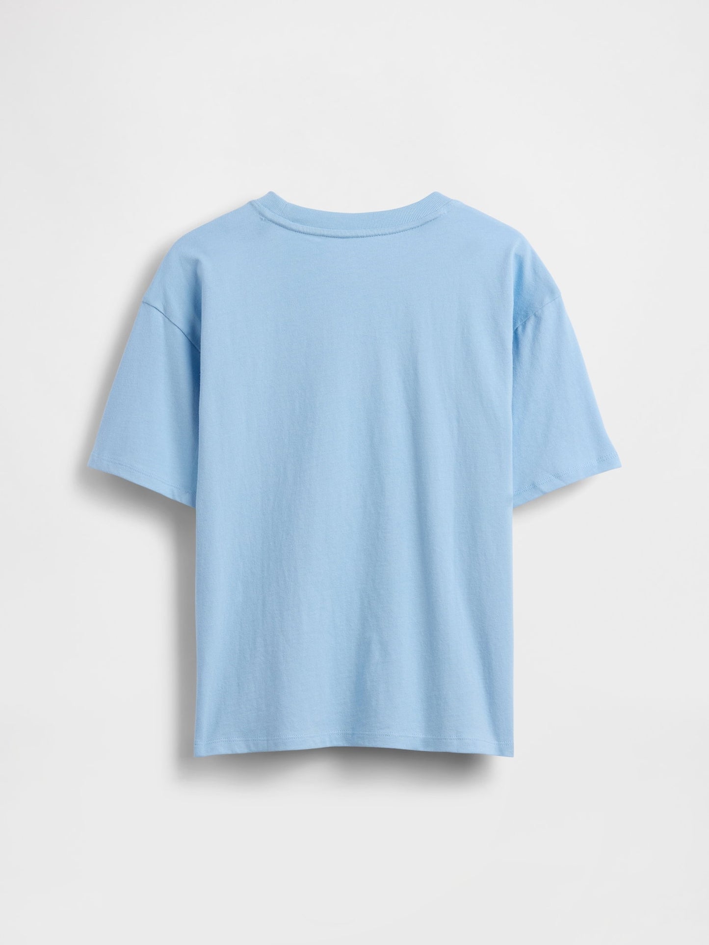 Açık Mavi Relaxed Gap Logo T-shirt