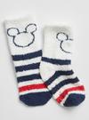 Çok Renkli Disney Mickey Mouse Grafik Baskılı Cozy Çorap