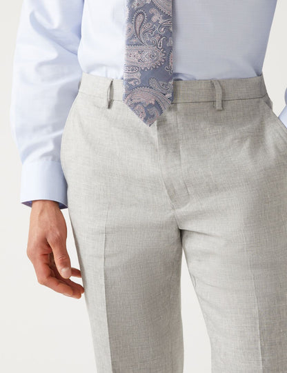 Tailored Fit Italian Linen Miracle™ Pantolon