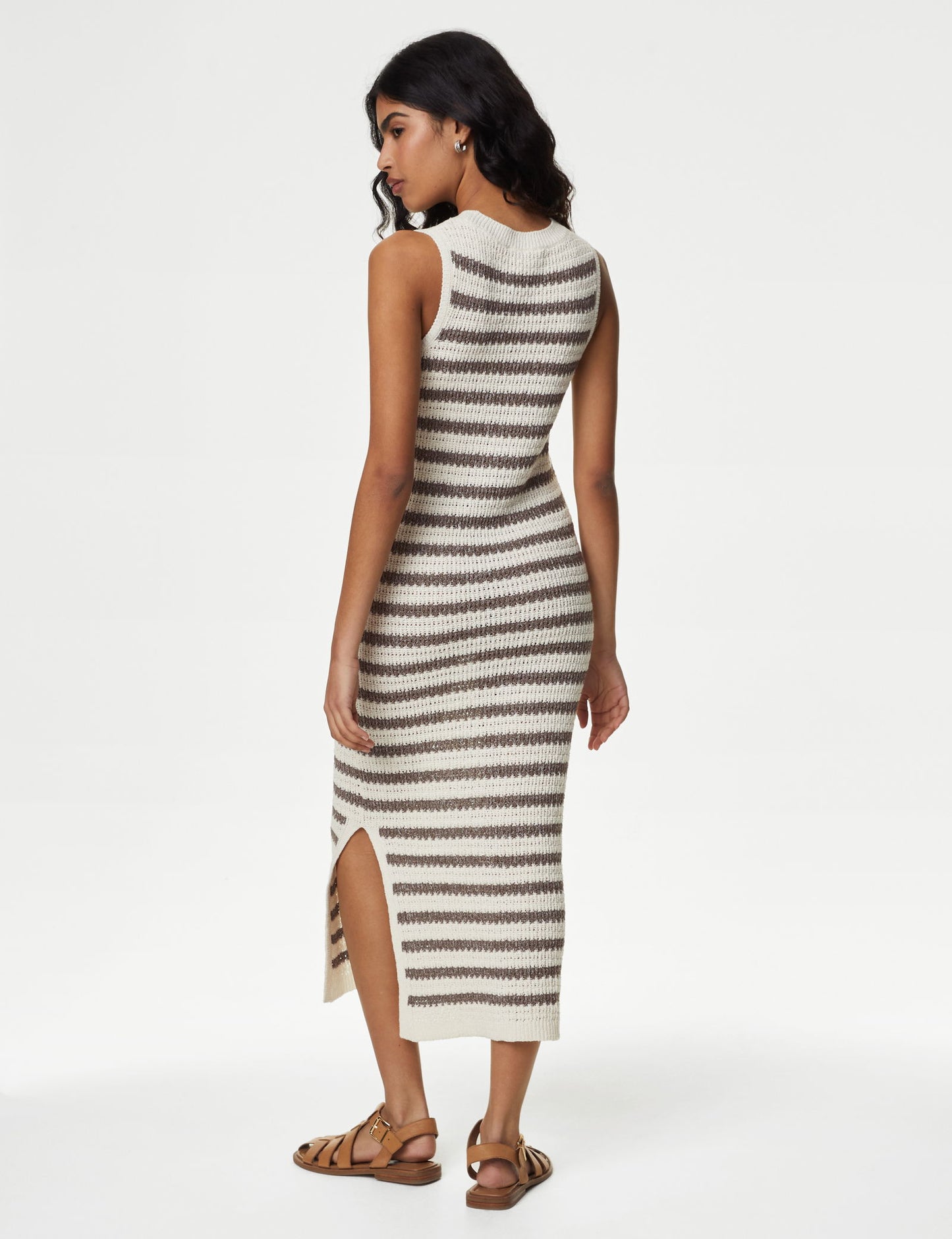 Regular Fit Midi Elbise