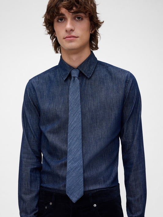 Mavi Gapstudio Chambray Skinny Kravat