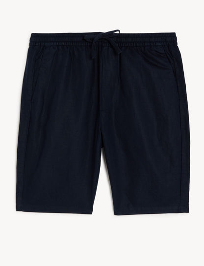 Regular Fit Keten Chino Şort