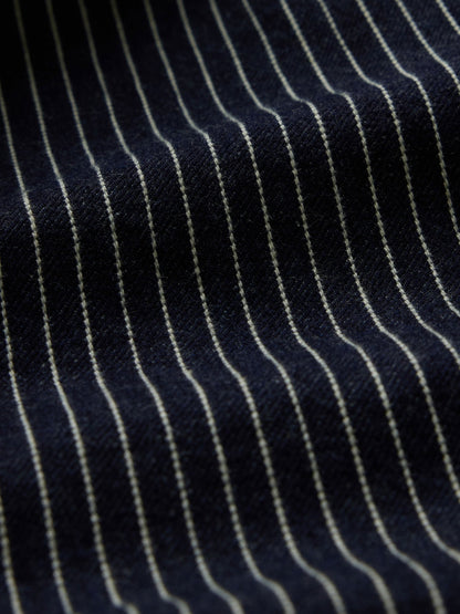 Koyu Mavi Railroad Utility Baggy Jean Pantolon