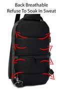 D-pack Erkek Haki Teknolojik Kumaş Çapraz Çanta