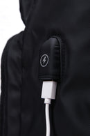 D-pack Erkek Siyah Teknolojik Kumaş Sırt Çantası