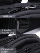 D-pack Erkek Siyah Teknolojik Kumaş Sırt Çantası