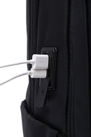 D-pack Erkek Siyah Teknolojik Kumaş Hardcase Sırt Çantası